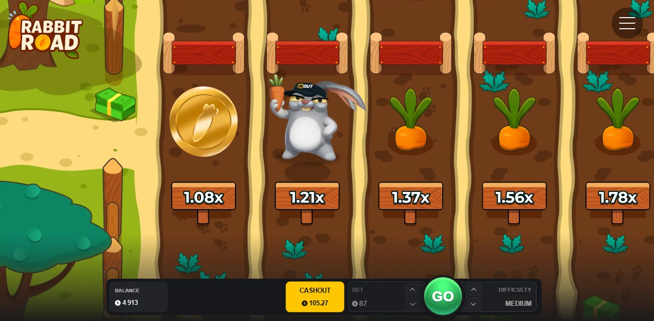 Demo Game Rabbit Road